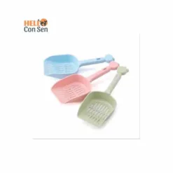 Compact plastic shovel for cleaning up pet waste for dogs/cats