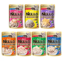 Nekko jelly pate for kittens mixed flavors